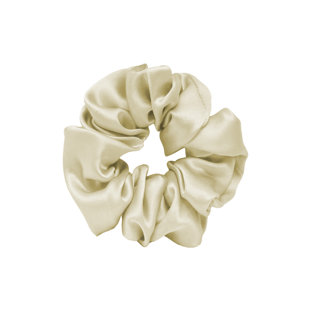 Silk Scrunchie M # 18
