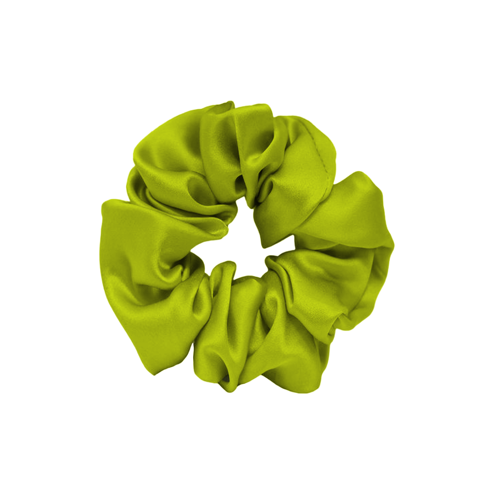 Silk Scrunchie M # 24