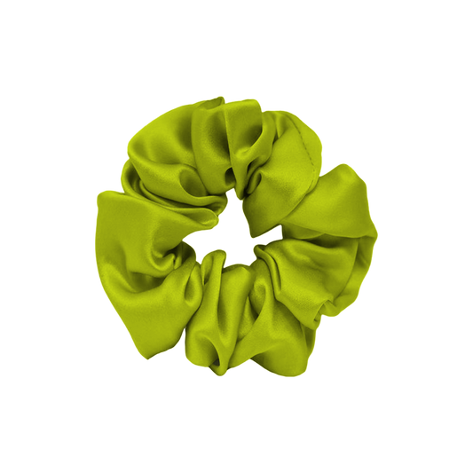 Silk Scrunchie M # 24