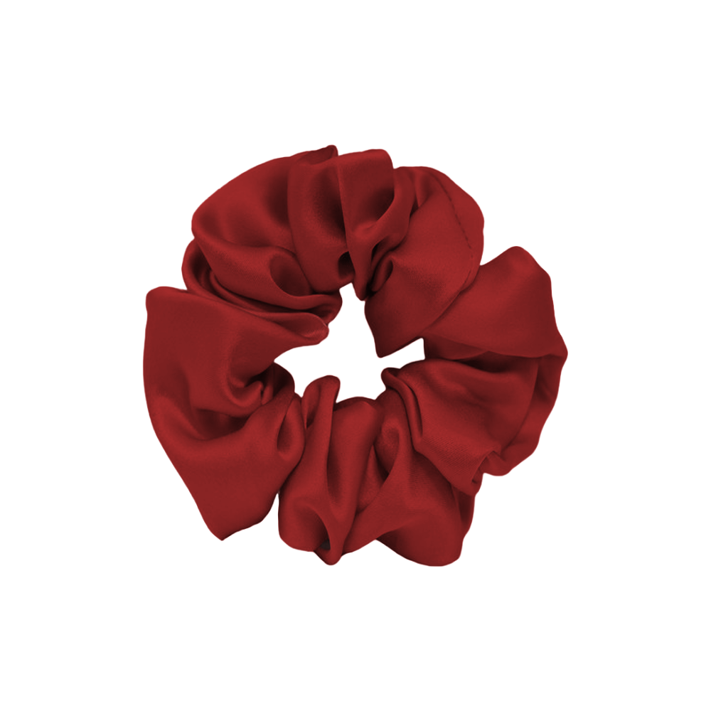 Silk Scrunchie M # 25