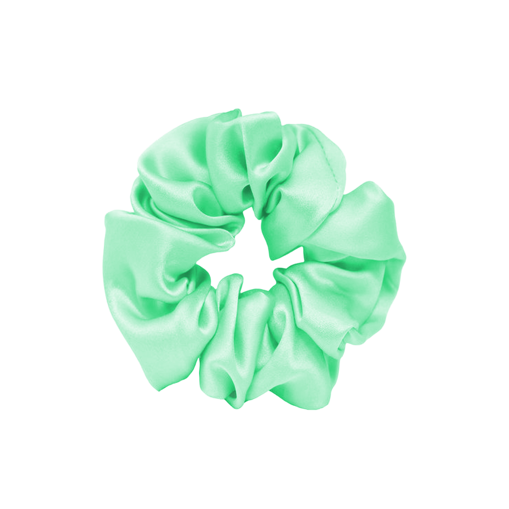 Silk Scrunchie M # 35