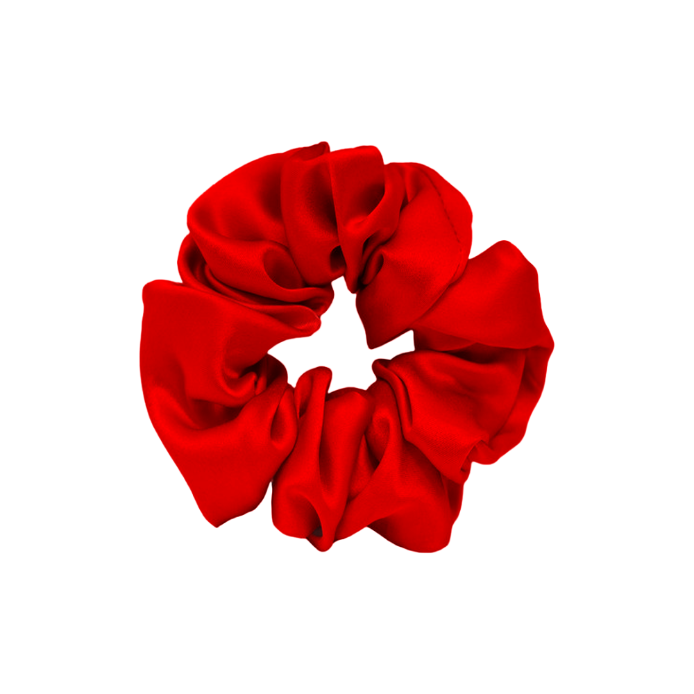 Silk Scrunchie M # 08