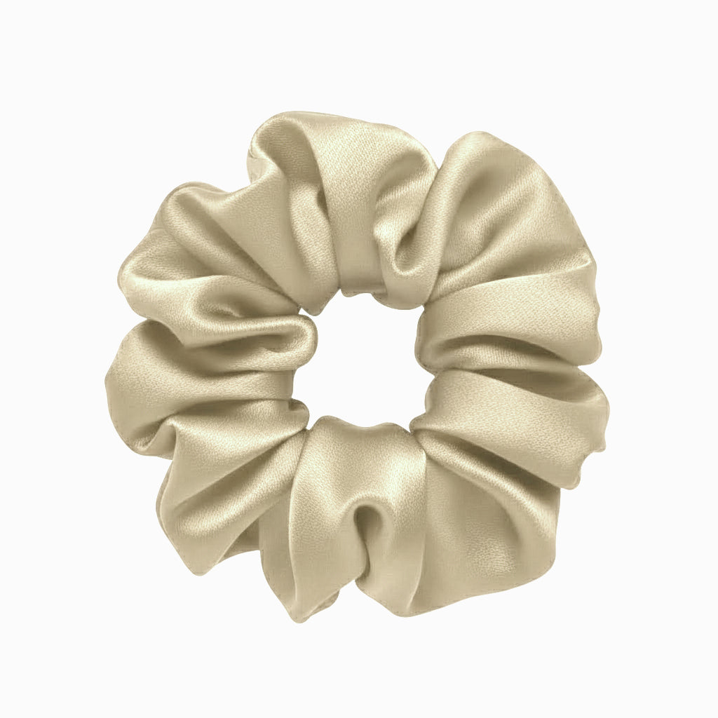 Silk Scrunchie M # 18