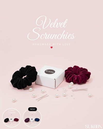 Velvet Scrunchies