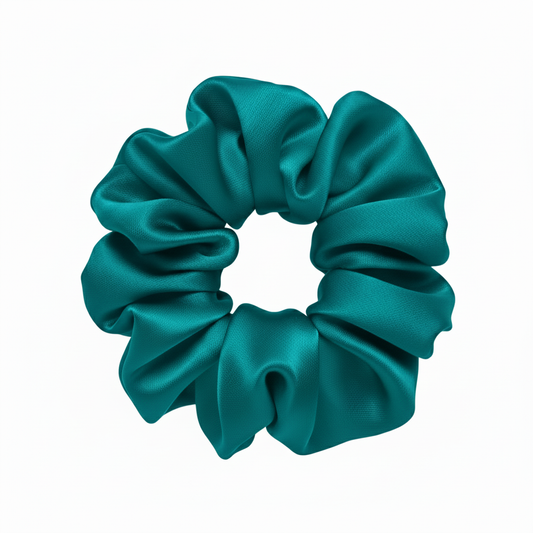 Silk Scrunchie M # 01