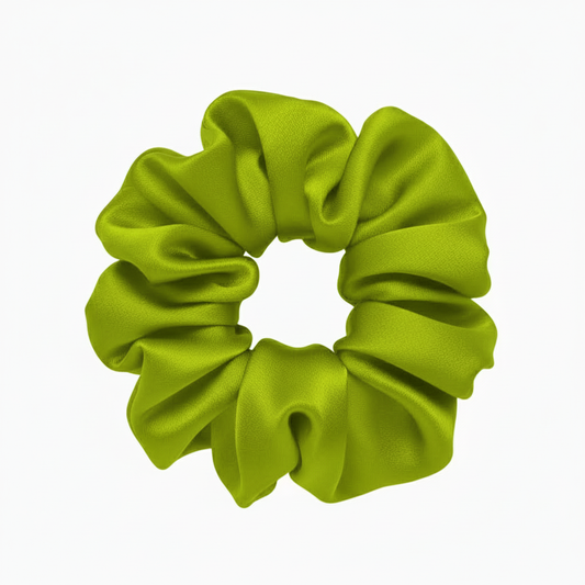 Silk Scrunchie M # 24