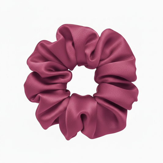 Silk Scrunchie M # 36