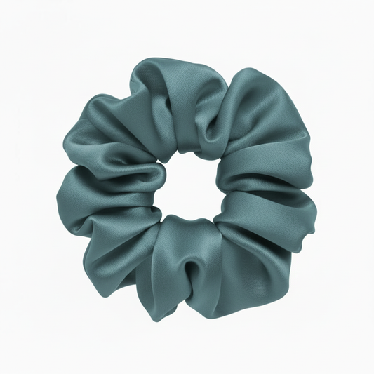 Silk Scrunchie M # 34